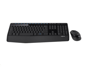 Logitech sada Wireless Combo MK345, bezdrátová klávesnice + myš, US INT'L, 2.4GHZ, INTNL