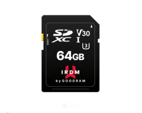 GOODRAM SDXC karta 64GB IRDM (R:100/W:70 MB/s) UHS-I U3