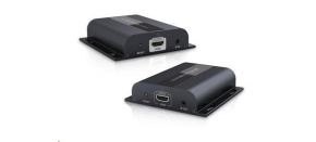 PREMIUMCORD HDMI extender na 120m přes LAN, over IP, HDBitT