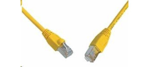 Solarix Patch kabel CAT5E SFTP PVC 7m žlutý snag-proof C5E-315YE-7MB
