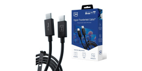 3mk datový kabel - Hyper ThunderBolt Cable 240W, černá