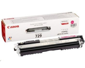 Canon TONER CRG-729M purpurový pro i-Sensys LBP7010C , LBP7010C, LBP7018C (1 000 str.)