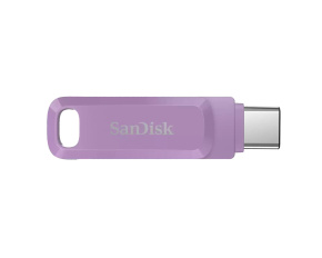 SanDisk Flash Disk 256GB Ultra Dual Drive Go, USB-C 3.2, Fialová