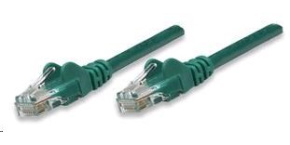 Intellinet Patch kabel Cat5e UTP 0,5m zelený