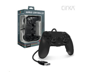 Cirka NuForce Wired Game Controller for PS4/PC/Mac (Black)