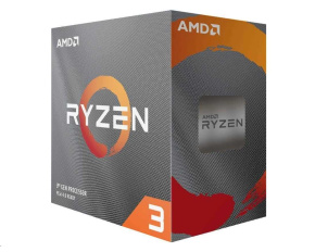 CPU AMD RYZEN 3 4100, 4-core, 3.8GHz, 6MB cache, 65W, socket AM4, BOX