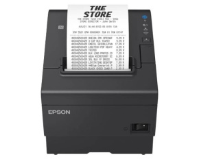 Epson TM-T88VII, USB, USB Host, RS232, Ethernet, ePOS, black