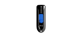 TRANSCEND Flash Disk 256GB JetFlash®790, USB 3.1 (R:100/W:40 MB/s) černá/modrá