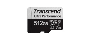 TRANSCEND MicroSDXC karta 512GB 340S, UHS-I U3 A2 Ultra Performace 160/125 MB/s