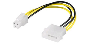 PREMIUMCORD Kabel napájecí interní 1x 5,25" - 1x P4 4pin