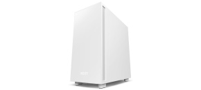 NZXT skříň H7 / ATX / 2x120 mm fan / USB-C / 2x USB / prosklená bočnice / bílá