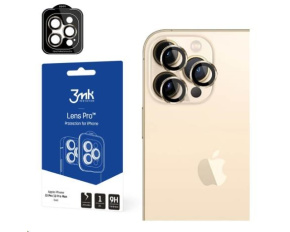 3mk Lens Protection Pro pro Apple iPhone 15 Pro, Dark Gold