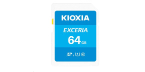 KIOXIA Exceria SD card 64GB N203, UHS-I U1 Class 10