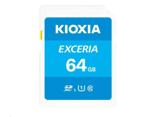 KIOXIA Exceria SD card 64GB N203, UHS-I U1 Class 10