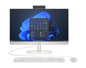 HP AiO ProOne 240G10 23.8 IPS NT i3-N300,8GB, 512GB M.2 NVMe, WiFi 6 + BT, usb kláv. a myš, Win11Home