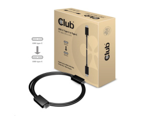 Club3D Kabel USB 3.1 typ C Gen2 4K60Hz UHD Power Delivery 100W, (M/M), 80cm