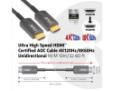 Club3D Kabel Ultra Rychlý HDMI™ Certifikovaný AOC Kabel 8K60Hz, 4K120Hz, 10m