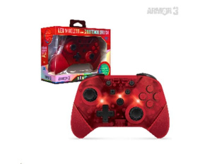 Armor3 NuChamp Wireless Controller for Nintendo Switch (Red LED)