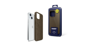 3mk HARDY MagFabric Case pro Apple iPhone 15, Taupe