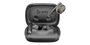 Poly Voyager Free 60 MS Teams bluetooth headset, BT700 USB-C adaptér, nabíjecí pouzdro, černá