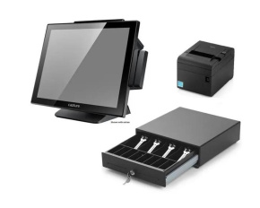 Capture POS In a Box, Swordfish POS system J1900 + Thermal Printer + 330 mm Cash Drawer (with Windows 10 IoT)