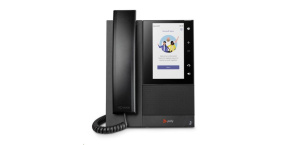 Poly CCX 505 firemní multimediální telefon, Microsoft Teams, PoE