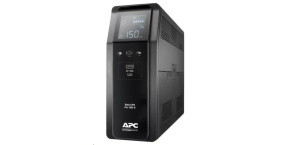 APC -rozbalen- Back UPS Pro BR 1600VA, Sinewave, 8 Outlets, AVR, LCD interface (960W)