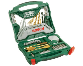 BOSCH 70dílná sada X-Line s povlakem TiN