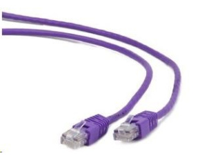 GEMBIRD kabel patchcord CAT6 stíněný FTP 0,25m, fialový