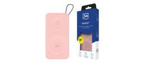 3mk PastelUp Powerbank 10,000mAh 22.5W USB 1A1C - Pink