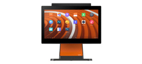 SUNMI D2s LITE, Mono Screen, 39.6 cm (15,6''), Full HD, USB, BT, Ethernet, Wi-Fi, Android, black, orange