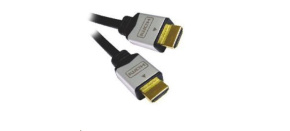 PREMIUMCORD Kabel HDMI A - HDMI A M/M 2m zlacené a kovové HQ konektory, 4K