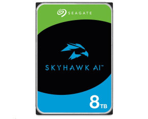 SEAGATE HDD 8TB SKYHAWK AI, 3.5", SATAIII, 7200 RPM, Cache 256MB