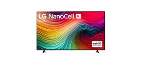 LG NANO82 75" TV, 4K Ultra HD, NanoCell, webOS, HDR, Bluetooth 5.1, WiFi, ThinQ, AI Sound Pro