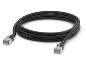 UBNT UACC-Cable-Patch-Outdoor-3M-BK, Outdoor UniFi patch kabel, 3m, Cat5e, černý