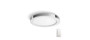 PHILIPS Adore Stropní svítidlo, Hue White ambiance,  230V, 1x40W integr.LED, Chrom (3418411P6)