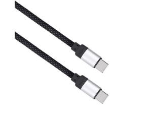 Solight magnetický USB-C 3.1 kabel, USB-C konektor - USB-C konektor, 1m