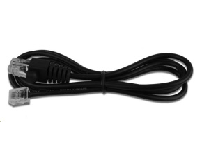 Virtuos kabel 10P10C-6P6C-24V1 pro pokladní zásuvky, černý, 1,1m