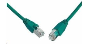 Solarix Patch kabel CAT6 SFTP PVC 10m zelený snag-proof C6-315GR-10MB