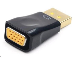 GEMBIRD Redukce DisplayPort - VGA (M/F, černá)