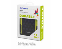 ADATA Externí HDD 2TB 2,5" USB 3.2, DashDrive™ Durable HD720, G-sensor, modrý, (gumový, vodě/nárazu odolný)