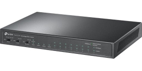 TP-Link CCTV switch TL-SL1311P (8x100Mb/s, 2xGbE, 1xSFP, 8xPoE+, 65W, fanless)