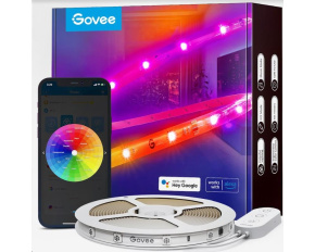 Govee WiFi RGBIC Smart PRO LED pásek 5m - extra odolný