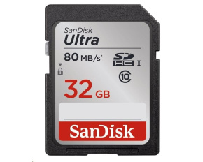 SanDisk SDHC karta 32GB Ultra (90 MB/s Class 10 UHS-I)