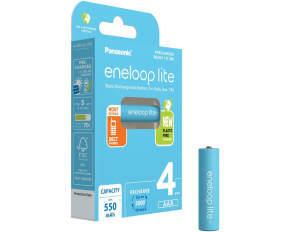 PANASONIC HR03 AAA 4LCCE/4BE ENELOOP LITE N, 550 mAh (Blistr 4ks)