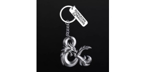 Konix Dungeons & Dragons "3D Logo" Metal Keychain