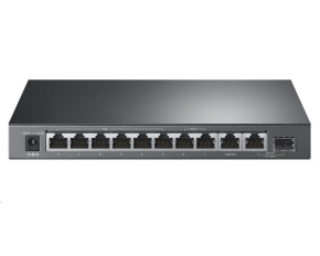 TP-Link CCTV switch TL-SG1210PP (9xGbE,1xGbE/SFP combo uplink, 1xGbE uplink, 6xPoE+,2xPoE++,123W, fanless)