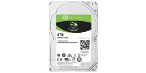 SEAGATE HDD 5TB BARRACUDA, 2.5", SATAIII, 5400RPM, 128MB Cache, 15mm