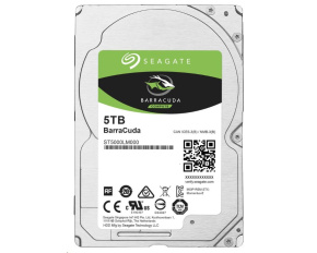 SEAGATE HDD 5TB BARRACUDA, 2.5", SATAIII, 5400RPM, 128MB Cache, 15mm