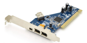 DIGITUS IEEE 1394a Interface Card, PCI, 4 Port2x6-Pin+1x4-Pin Extern, 1x6-Pin Intern PnP, VIA VT6306 chipset